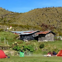Camping on the Termas del Cañon